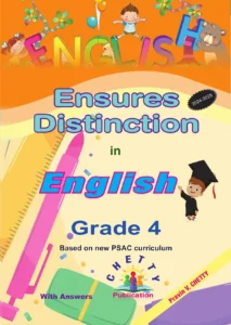 Grade 4 - English - Ensures Distinction - Chetty