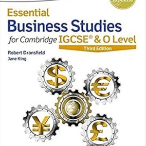 Grade 10 - Essential Business Studies - Cambridge IGCSE & O Level - Oxford University Press - Robert Dransfield, Jane Xing