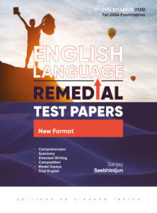 Grade 10 - English Language  Remedial - Test Papers - New Format - Sanjay Seebhinijun, Editions l'Ocean Indien