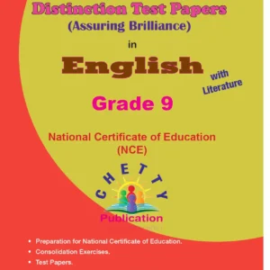 Grade 9 English Distinction Test paper