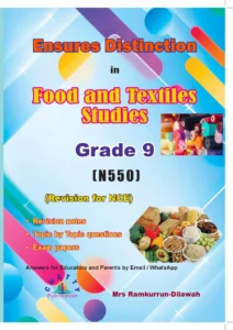 Garde 9 Food and textiles